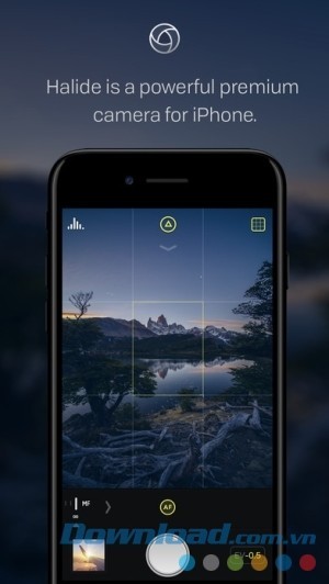 Ứng dụng chụp ảnh đẹp Halide cho iOS