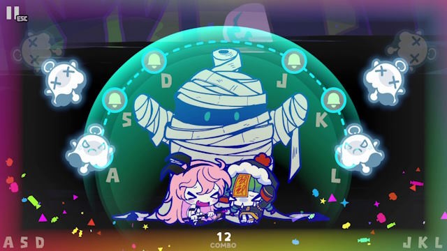 Tương tác với các nhân vật đặc trưng của Halloween