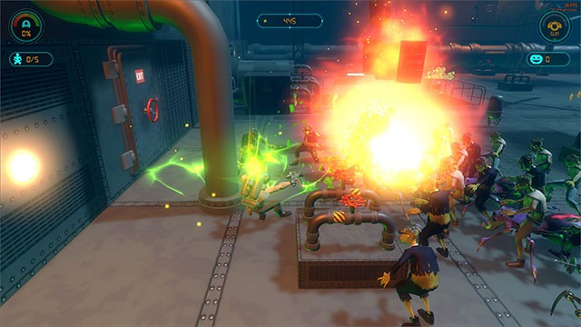 Cùng anh hùng Harry chiến đấu với thây ma và lật đổ aline để cứu lấy Trái đất