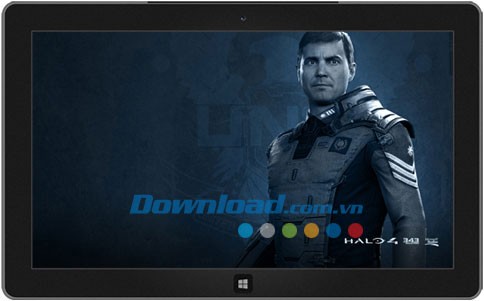 Hình ảnh thứ ba trong Halo 4 Heroes theme