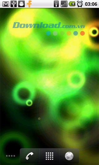 Halo Free Live Wallpaper cho Android