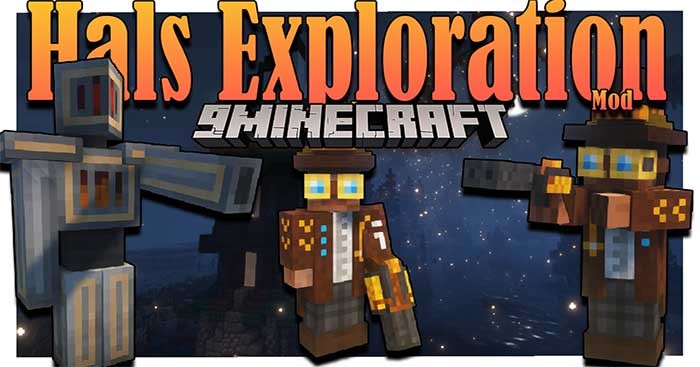 Hals Exploration Mod sẽ thêm vào thế giới Minecraft chiều không gian Steampunk