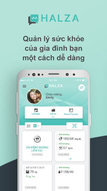 Quản lý sức khỏe của gia đình