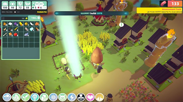 Điều khiển Hammy làm mọi việc: từ làm ruộng cho đến xây dựng, truy tìm kho báu...