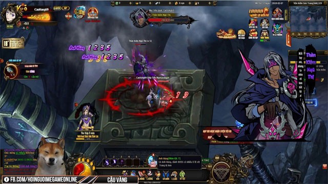 Giao diện game Hàn Đao Hành cực kỳ đẹp mắt