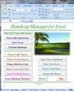 Handicap Manager for Excel - Streamline Your Golf Handicaps