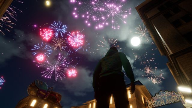 Handy New Year! là game bắn pháo hoa giao thừa phong cách bắn súng hài hước, đen tối