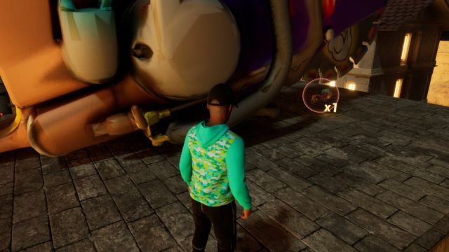 Thu thập item và mua bán tại chợ đen trước khi hành động