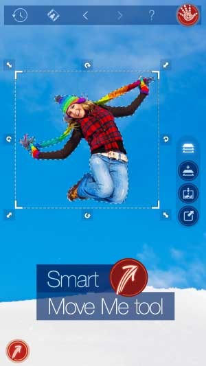 Di chuyển đối tượng từ ảnh này sang ảnh khácbằng công cụ Move Me