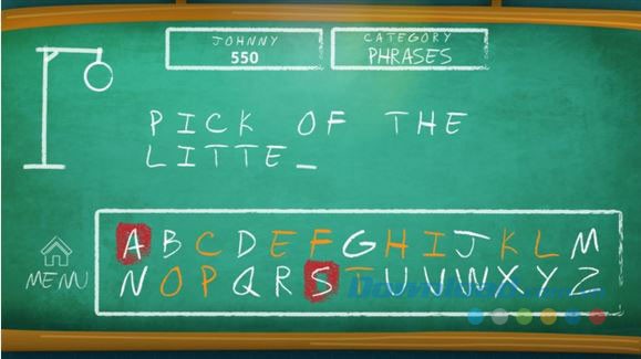 Thử thách với cụm từ