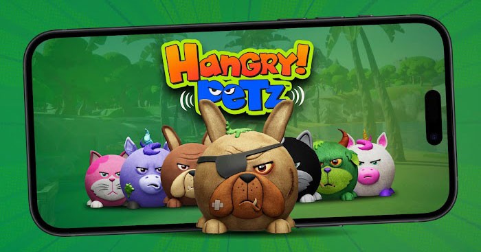 Quản lý đội thú đồ chơi đối bụng trong game Hangry Petz: The Game