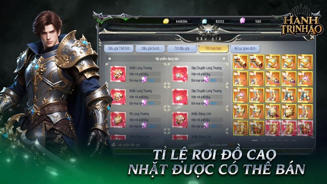 Tỉ lệ rồi đồ cao, nhặt được có thể bán