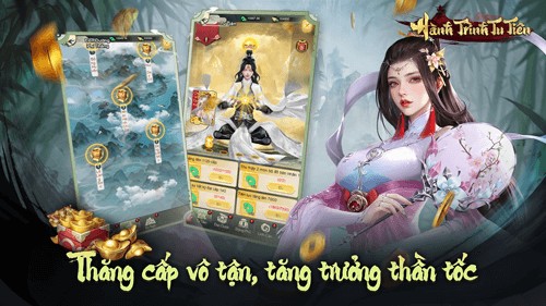 Thăng cấp vô tận, tăng trường thần tốc