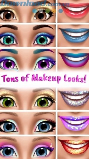 Chọn kiểu trang điểm mắt và môi