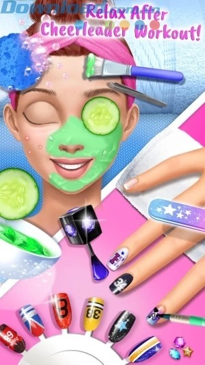 Tới spa để chăm sóc da và thư giãn