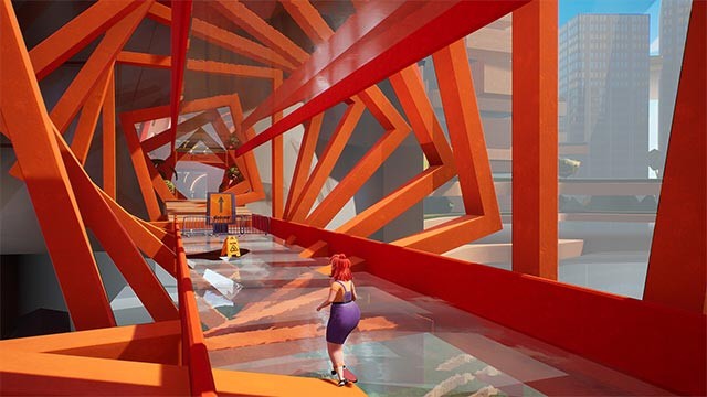 Điều khiển nhân vật chính lướt ván và vượt qua muôn vàn chướng ngại vật trong Hannah’s Day