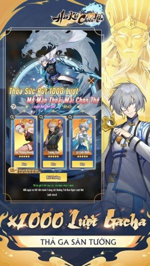 Nhận 1000 Lượt Quay Gacha
