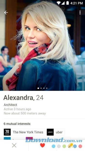 Xem thông tin của người bạn thích