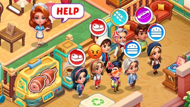 Cơ chế nấu ăn tốc độ cao đòi hỏi sự khéo léo và phản xạ nhanh