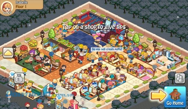 Happy Mall Story - game xây dựng cực hay