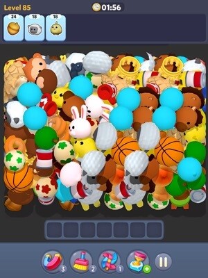 Giải các màn đố match-3