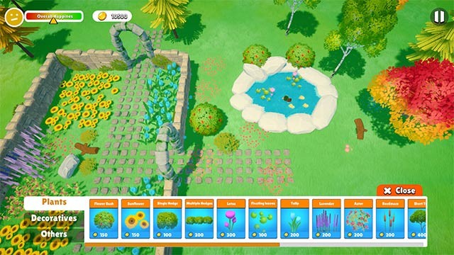 Thiết kế khu vườn sáng tạo với các luống hoa, khu vui chơi cho cún cưng và hơn thế