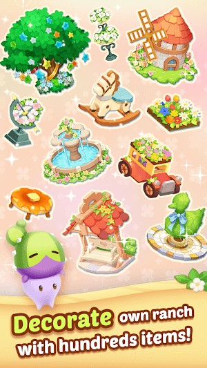 Trang trí trang trại của bạn với hàng trăm vật phẩm