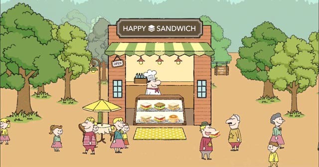 Quản lý tiệm bánh sandwich trong mơ