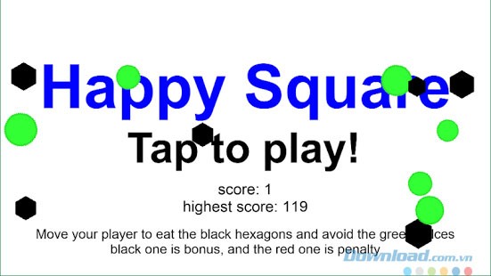 Game vui Happy Square cho Android