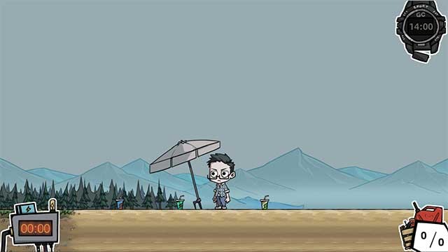 Happy Summer Holiday là game sinh tồn có đồ họa dễ thương