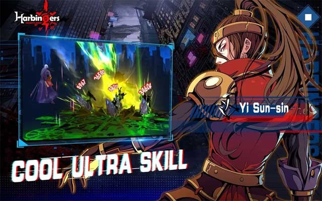 Mỗi anh hùng trong game Harbingers đều sở hữu sức mạnh và những kỹ răng riêng độc đáo