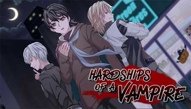 Hardships Of A Vampire là game visual novel BL được vẽ hoàn toàn bằng tay