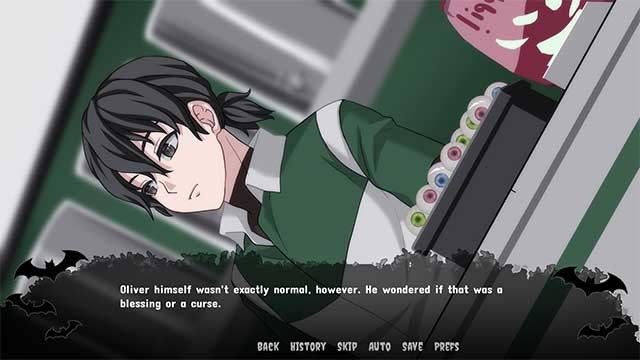 Game kể về Oliver - một ma cà rồng đang làm ca đêm tại cửa hàng tiện lợi