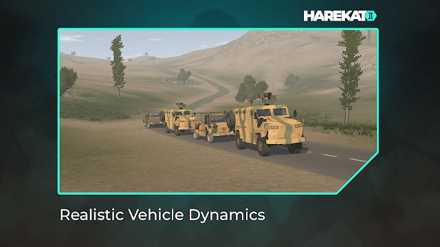 Các phương tiện chiến tranh năng động, chân thực trên chiến trường