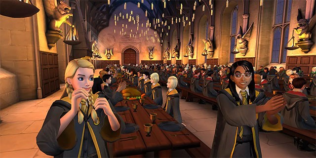 Game phiêu lưu khám phá trường học phép thuật Hogwarts