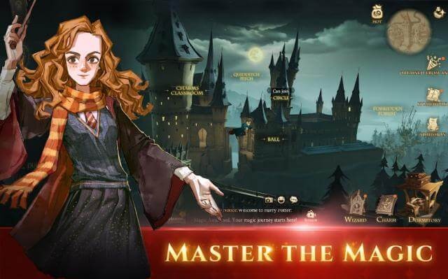 Làm chủ phép thuật trong game Harry Potter: Magic Awakene