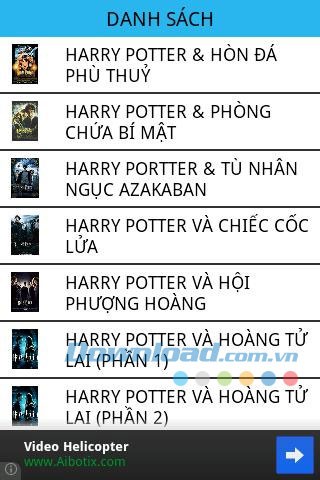 Harry Potter trọn bộ for Android
