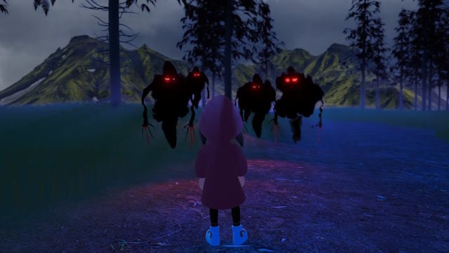 Chơi kèn harmonica để xua đuổi những hồn ma trong rừng