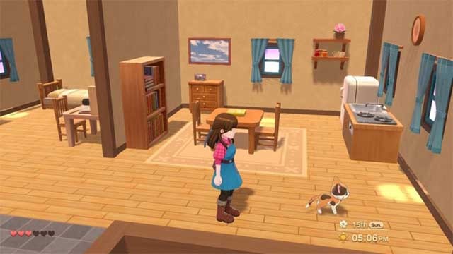 Nuôi nhiều con vật dễ thương trong nhà như mèo, chó, vẹt đuôi dài, chó sói,…