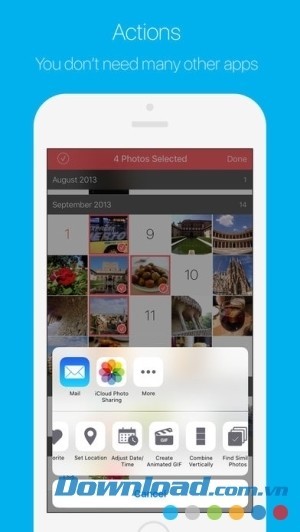 Kết hợp với nhiều ứng dụng khác