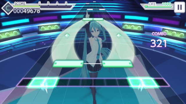 Tận hưởng các trò chơi nhịp điệu hấp dẫn trong game HATSUNE MIKU: COLORFUL STAGE