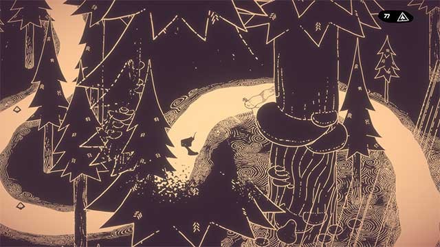 Thiết kế level trong game Hauntii được giữ chặt chẽ nhưng có kết thúc mở