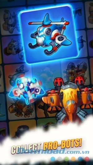 Hawk cho Android có nhiều phi cơ đẹp mắt