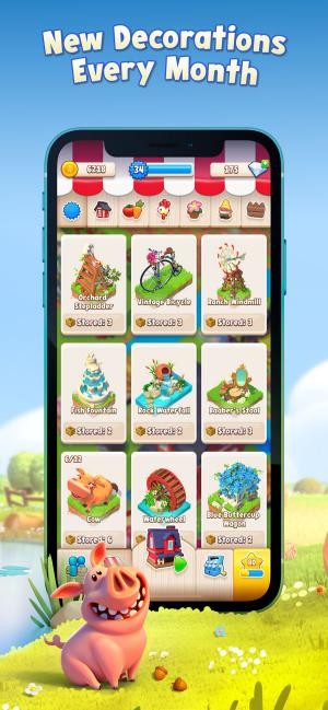 Đồ trang trí mới mỗi tháng