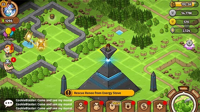 Huấn luyện quái thú mạnh mẽ trong game Haypi Monster 3