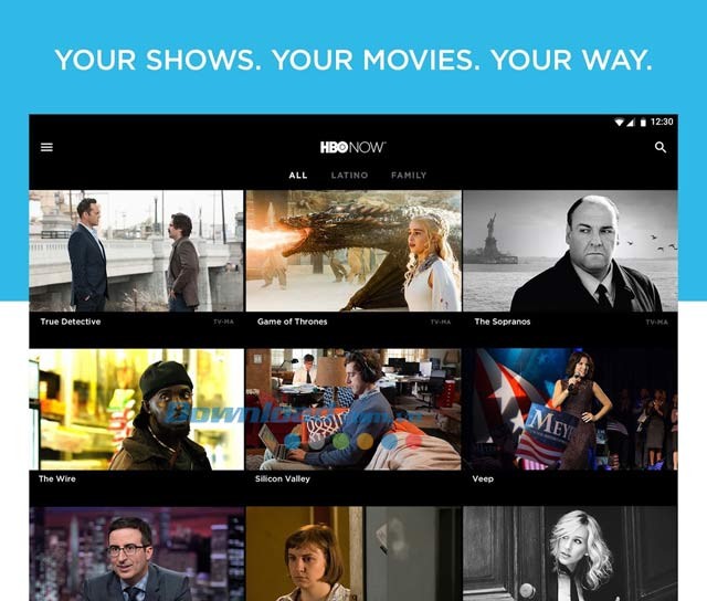 Kho phim đặc sắc trên HBO NOW