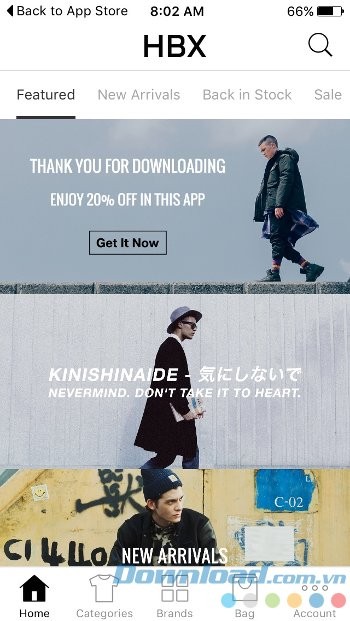 Trang chủ của HBX