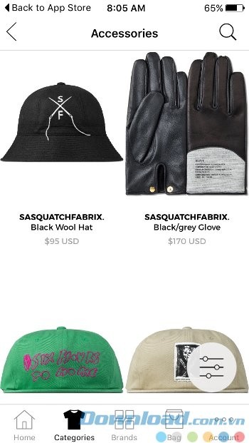 Phụ kiện đa dạng