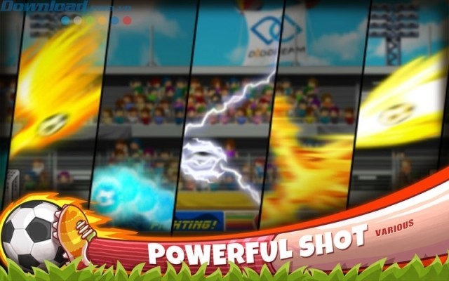 Thực hiện các cú Power Shot uy lực