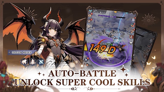 Headless Knight: Idle RPG có cơ chế tự động chiến đấu, mở khóa các siêu kỹ năng mạnh mẽ